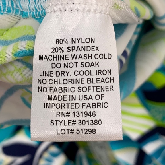 Jude Connally Chris Jude Cloth Tunic Top in Fanfare Turquoise Sz S - Picture 10 of 12